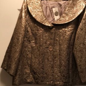 Golden brocade jacket